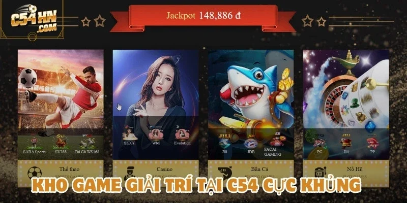Kho game được cung cấp tại C54